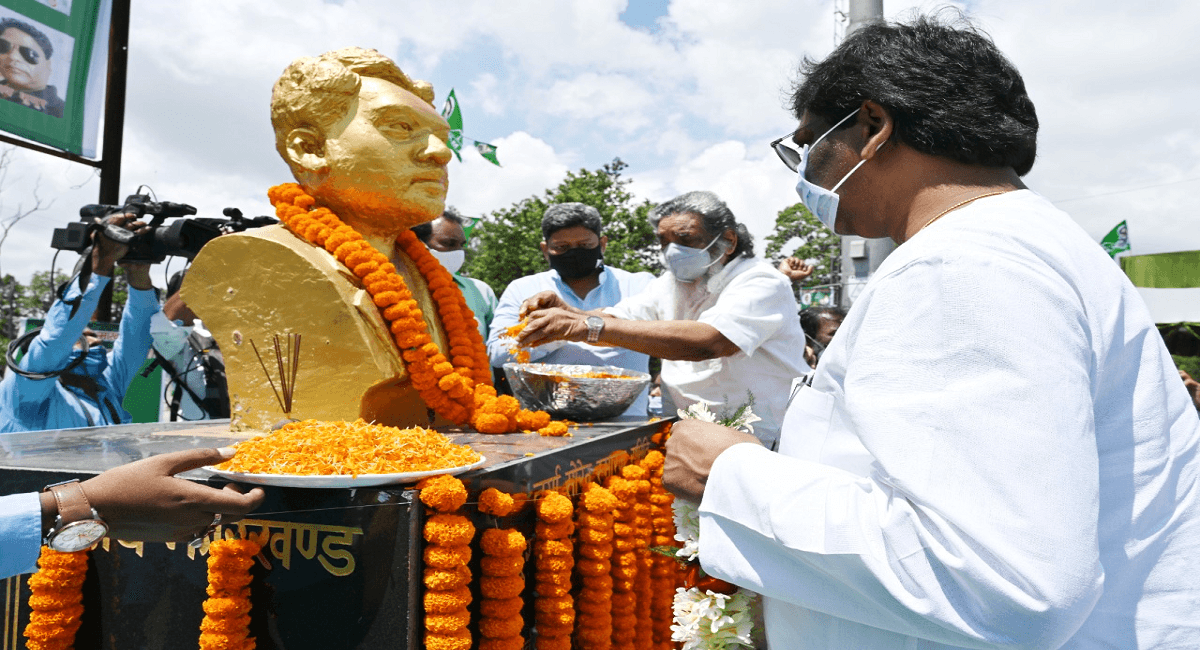 दुर्गा सोरेन की जयंती पर बोले सीएम हेमंत सोरेन, झारखंड आंदोलन के लिए किये जायेंगे हमेशा याद