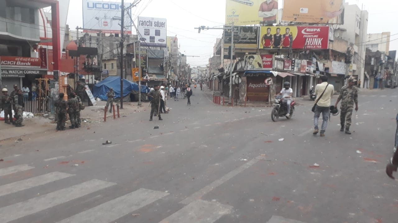 रांची के अलबर्ट एक्का चौक से राजेंद्र चौक के बीच धारा 144 लागू, कल सुबह 6:00 बजे तक रहेगा प्रभाव