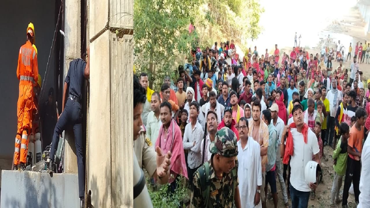 बिहार: नहीं बच सकी रोहतास में पुल के पिलरों के बीच फंसे 11 साल के रंजन की जान, पसरा मातम