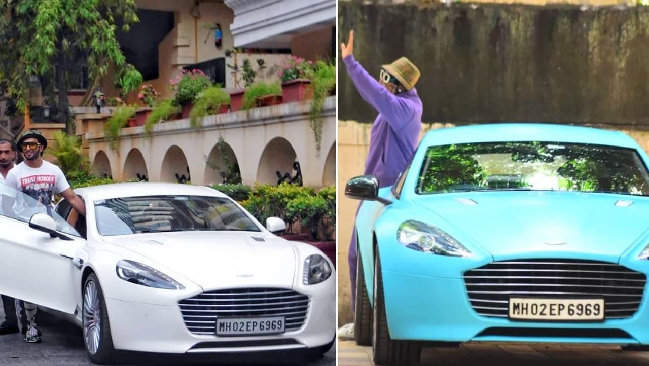 Ranveer Singh ने खरीदी चमचमाती हुई लग्जरी एस्टन मार्टिन कार, कीमत जानकर उड़ जाएंगे होश
