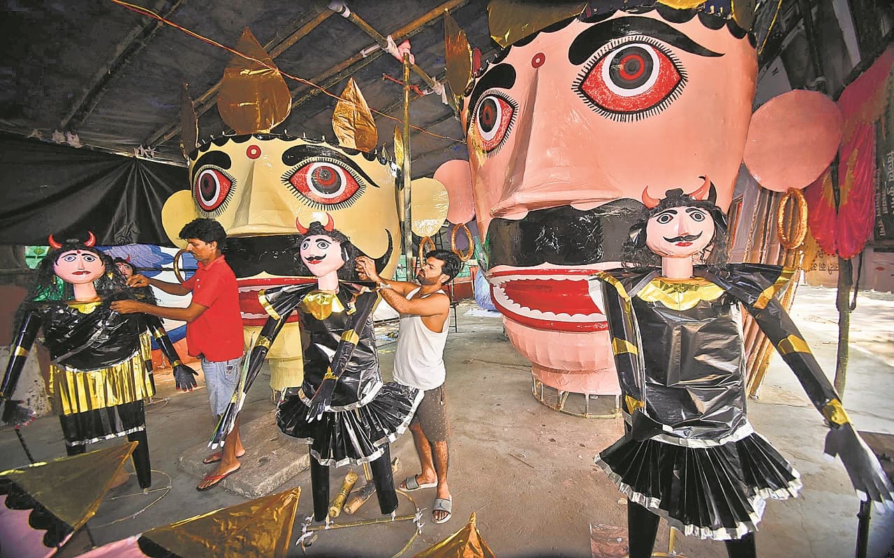 Dussehra 2022 : पटना के गांधी मैदान में जलेगा बुराई का रावण, गांधी मैदान में 67 साल से हो रहा आयोजन