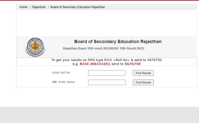 RBSE Rajasthan Board 10th Result 2023 Live: राजस्थान बोर्ड 10वीं का रिजल्ट जारी, 90.49% छात्र पास, direct link