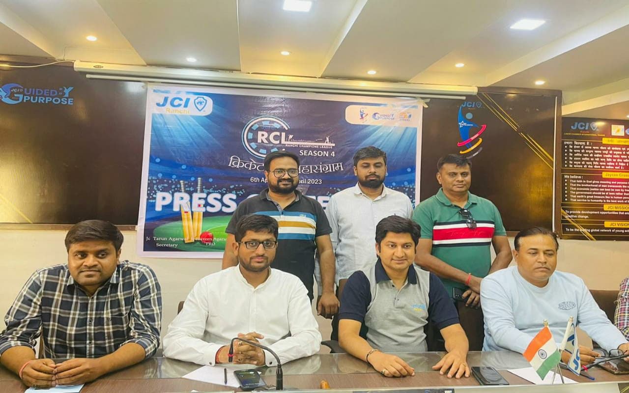 रांची चैंपियंस लीग सीजन-4 की तैयारियां पूरी, कल से चढ़ेगा क्रिकेट का खुमार