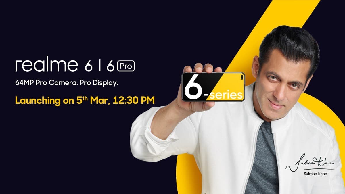Realme 6 सीरीज और Fitness Band की लॉन्चिंग, यहां देखें Live Stream