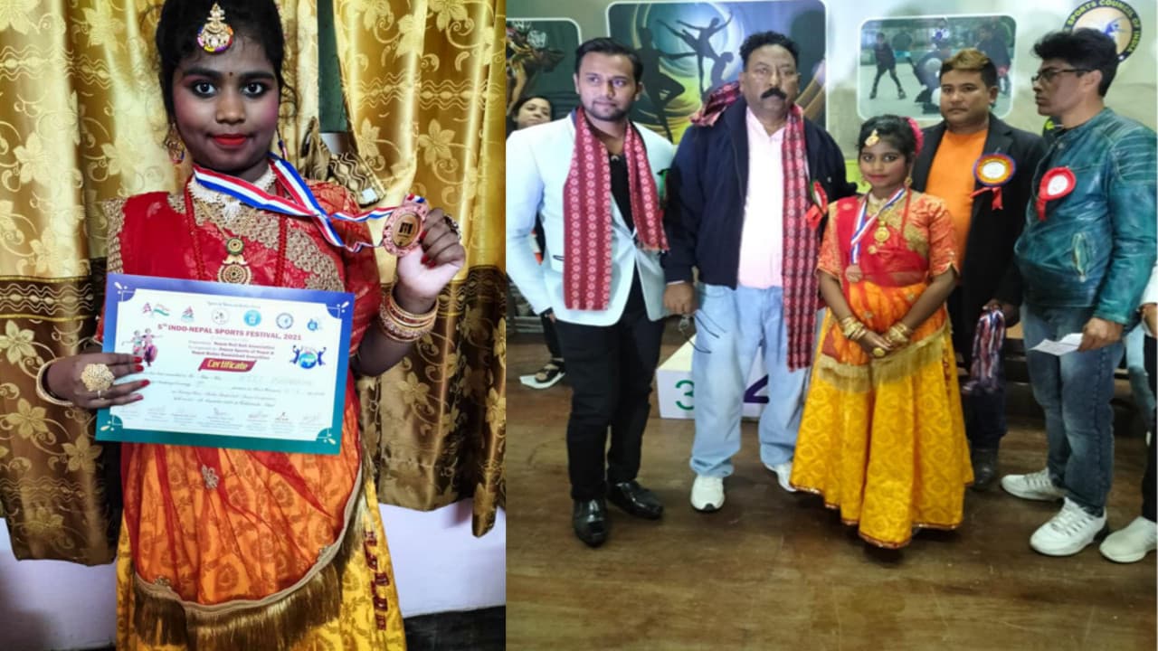 Jharkhand news: सीनी की नन्ही परी रीत ने इंडो-नेपाल इंटरनेशनल डांस चैंपियनशिप में जीती कांस्य पदक