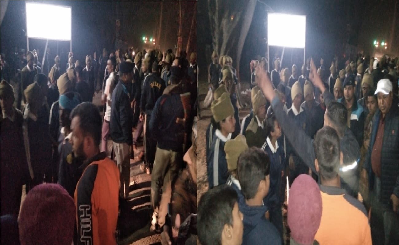 पटना में मौत की अफवाह पर होमगार्ड जवानों का हंगामा, ट्रेनर पर महिला जवानों से मारपीट का आरोप