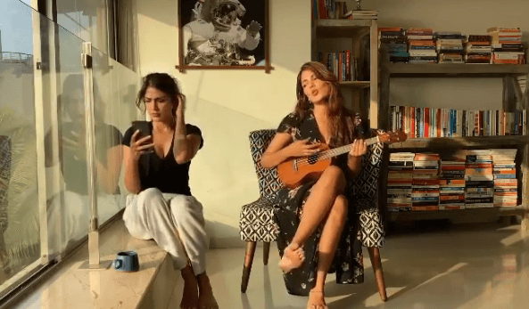 VIDEO : एक्ट्रेस रिया चक्रवर्ती ने सुशांत सिंह राजपूत के घर में शूट किया था ये वीडियो ?