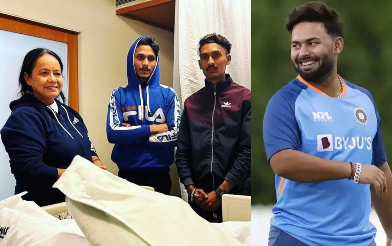 ऋषभ पंत ने एक्सीडेंट के बाद उनकी मदद करने वाले दोनों 'हीरो' को कहा थैंक्स, शेयर की तस्वीर