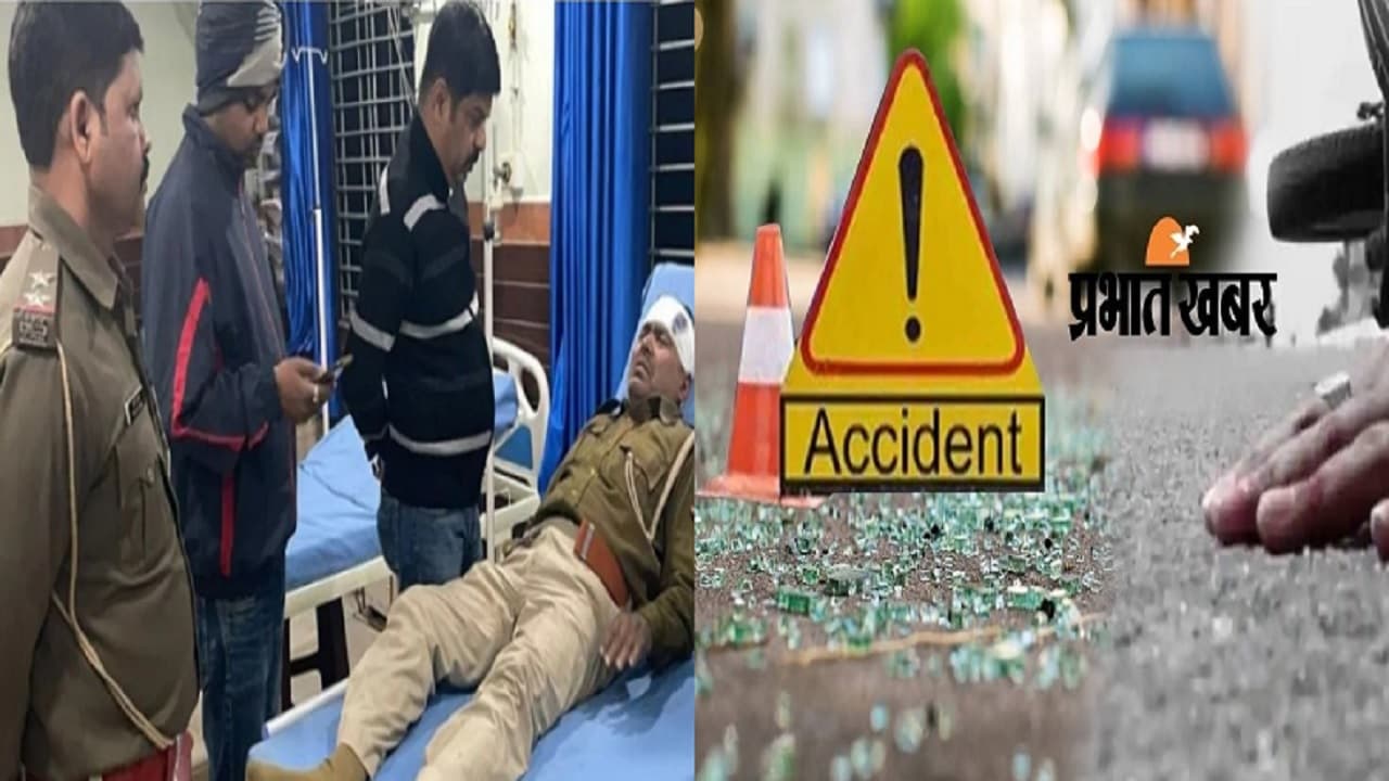 Bihar: बेगूसराय में ट्रक की टक्कर के बाद गड्ढे में पलटी पुलिस की गश्ती गाड़ी, चालक फरार, पुलिसकर्मी जख्मी