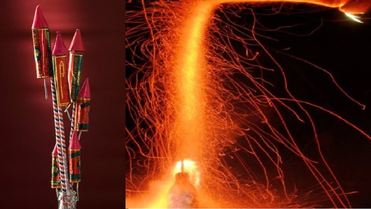 बिहार में रॉकेट बनी आफत: गर्दन पर फंसकर  फटने से शिक्षक की हुई मौत, आंख में लगने से बच्चा भी हुआ जख्मी