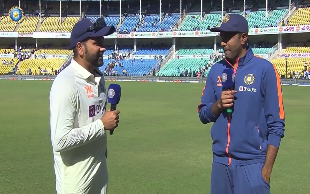Watch: बैटिंग के दौरान रोहित को क्यों आई अपने स्कूल प्रैक्टिस की याद, अश्विन को दिए इंटरव्यू में किया खुलासा