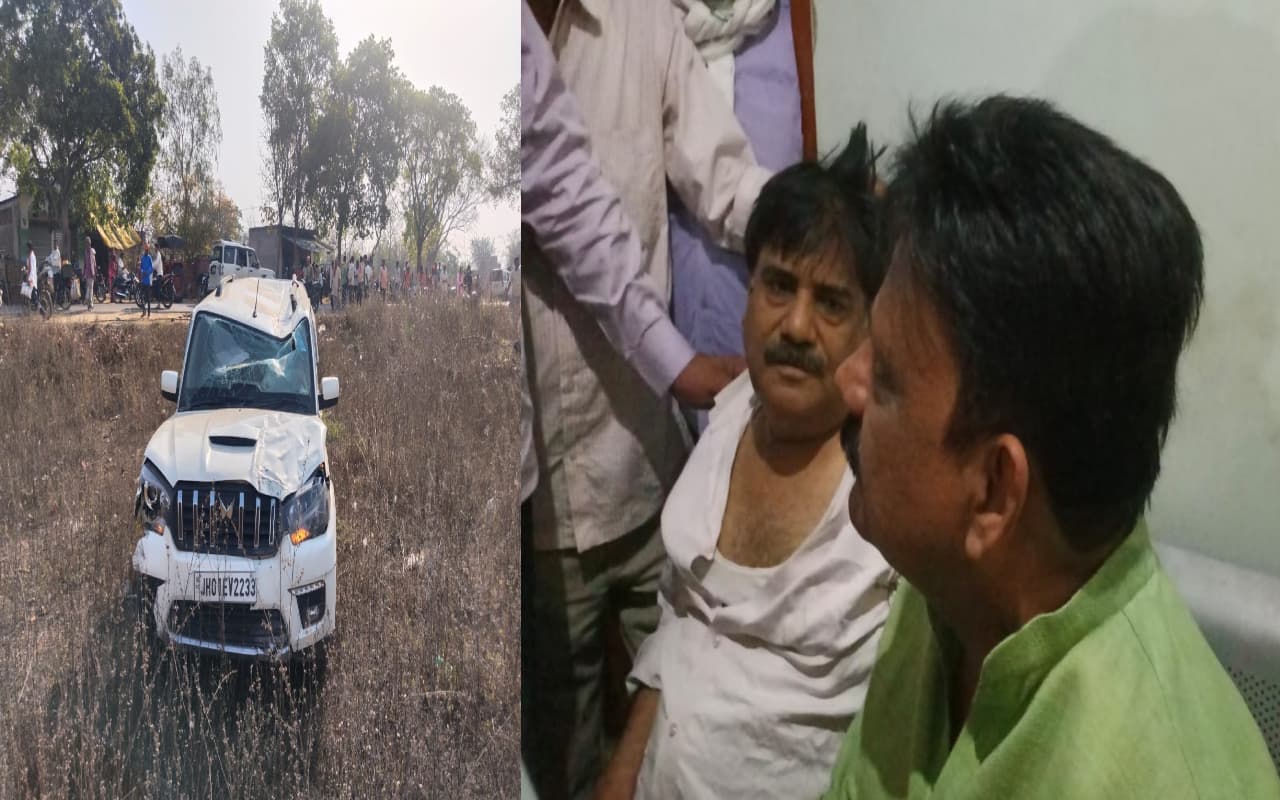 गढ़वा के पूर्व विधायक सत्येंद्र नाथ तिवारी सड़क दुर्घटना में घायल, बेहतर इलाज के लिए रांची रेफर