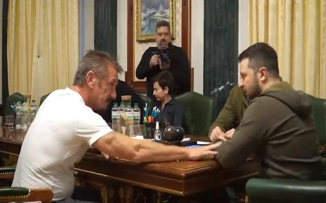 यूक्रेन के राष्ट्रपति जेलेंस्की को मिला ऑस्कर! हॉलीवुड एक्टर सीन पेन ने कही ये बात