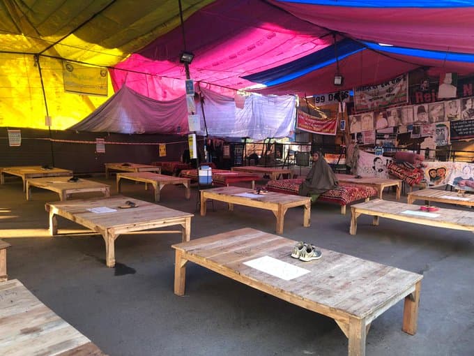 कोरोना का खौफ : शाहीन बाग में प्रदर्शनकारियों ने धरना स्थल से बनायी दूरी