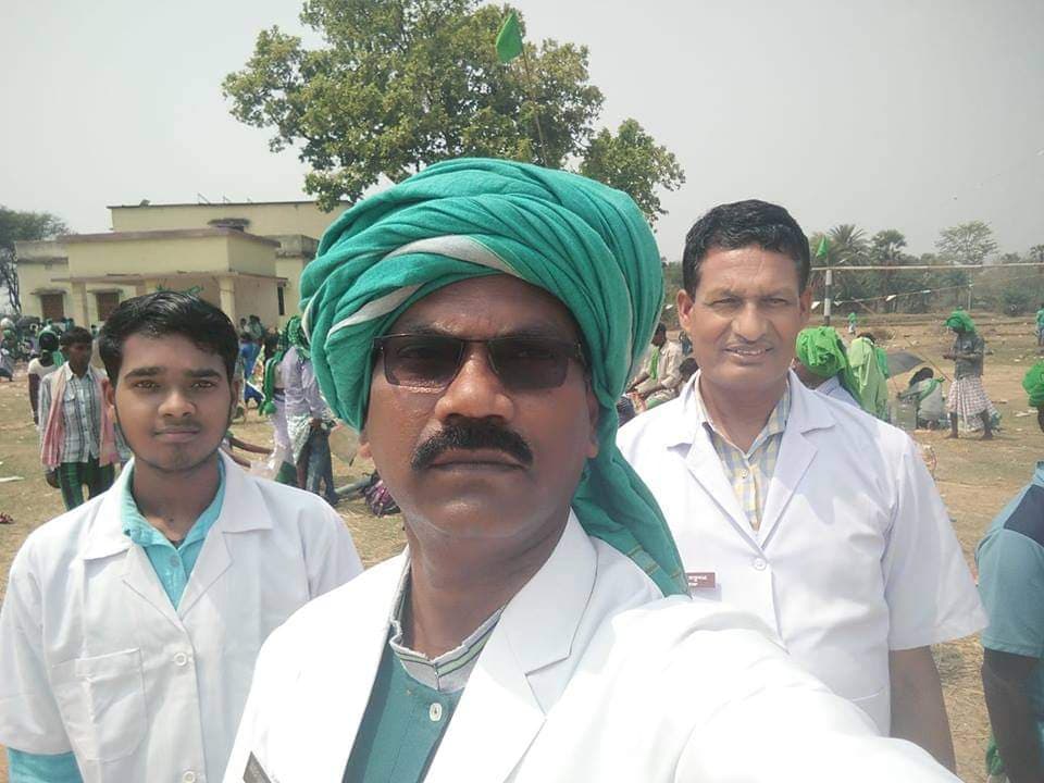 डॉ मोहन पासवान ने झासा चुनाव में अध्यक्ष पद के लिए किया नामांकन