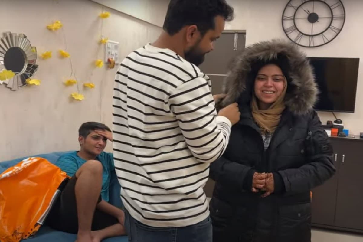 Saba Ibrahim Vlog: सबा इब्राहिम ने पति सनी को गिफ्ट की ये खास चीज, मुंबई को अलविदा कहते समय हुई इमोशनल