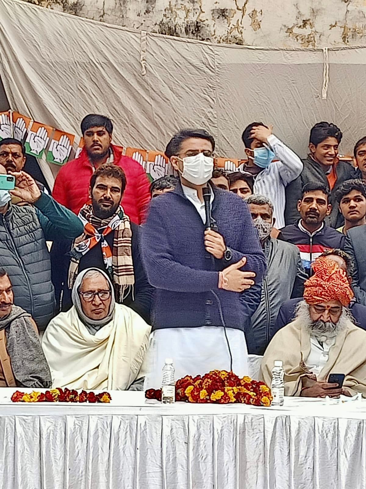 'राहुल गांधी ने दबा दी भाजपा की नब्ज, हल्के में ना लें', सचिन पायलट ने कह दी ये बात