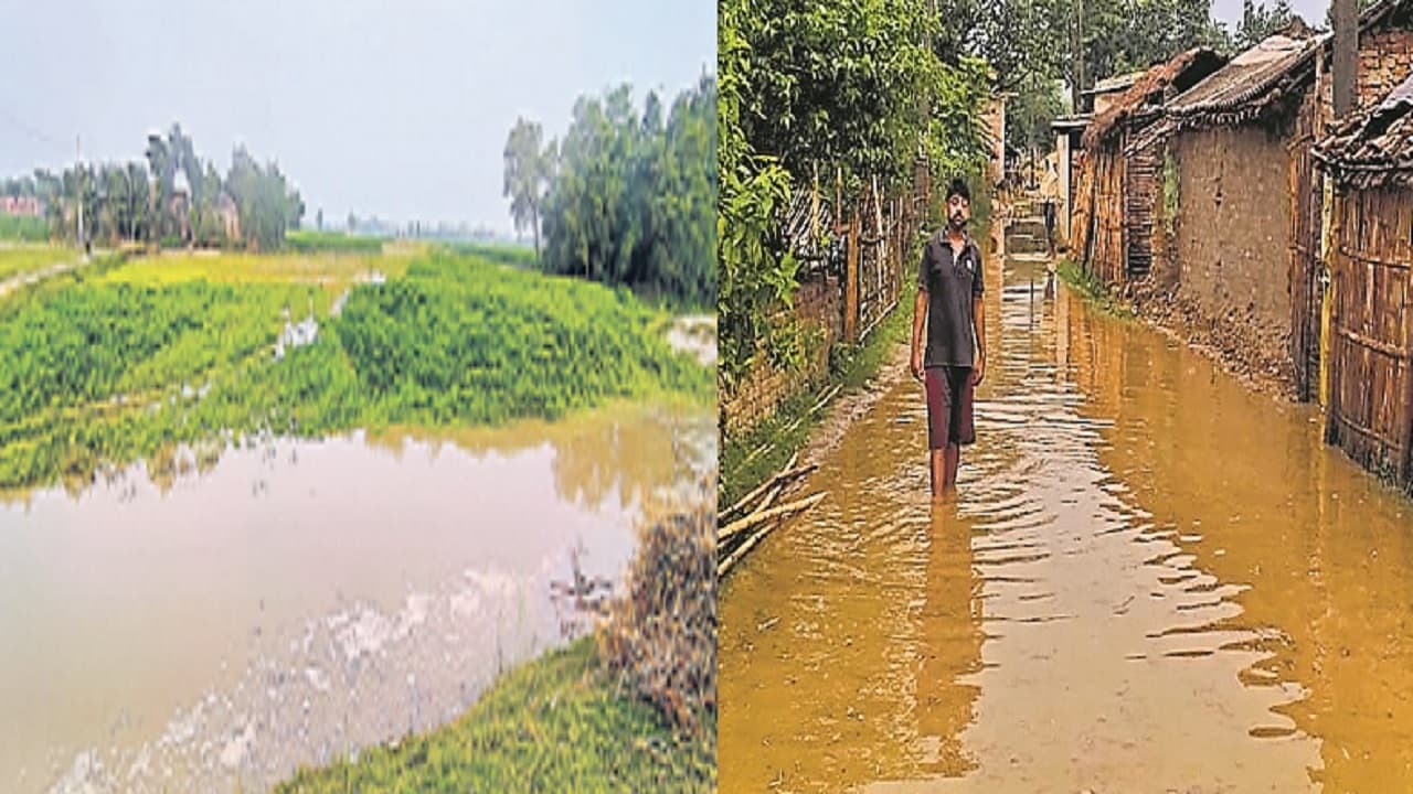 Bihar Flood: नेपाल व सुपौल की बारिश ने कोसी के जलस्तर को बढ़ाया, निचले इलाके में फैलने लगा बाढ़ का पानी!