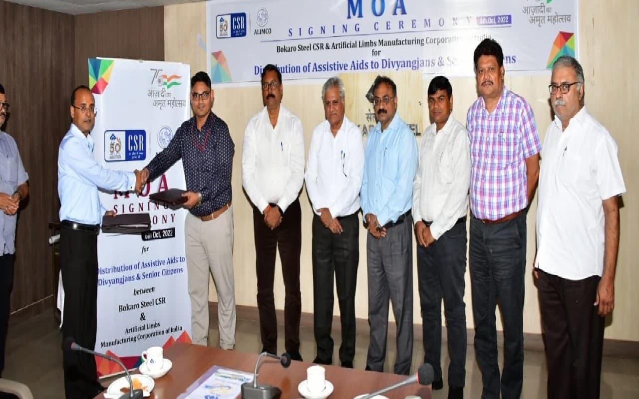 BSL का भारतीय कृत्रिम अंग निगम के साथ समझौता, दिव्यांगों को दिये जायेंगे एक करोड़ रुपये के सहायक उपकरण