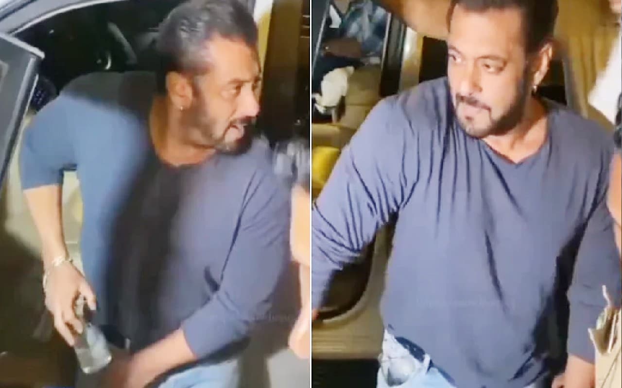 Salman Khan Video: बर्थडे पार्टी में जेब में ग्लास लिए पहुंचे सलमान खान, यूजर्स बोले- भाई का नया अंदाज