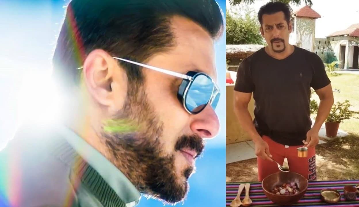 Salman Khan ने बनाया प्याज का अचार, Video में देखें रेसिपी