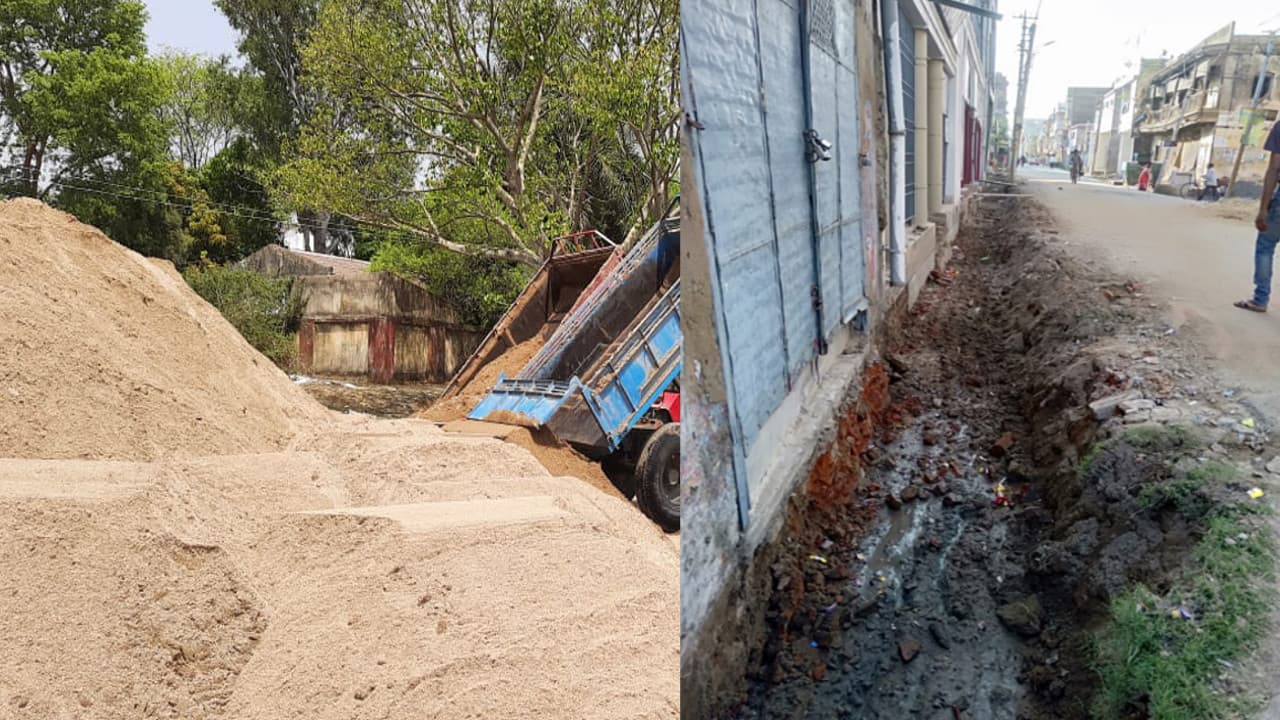 हजारीबाग में गहराया बालू-गिट्टी संकट, सरकारी और गैर सरकारी निर्माण कार्य प्रभावित