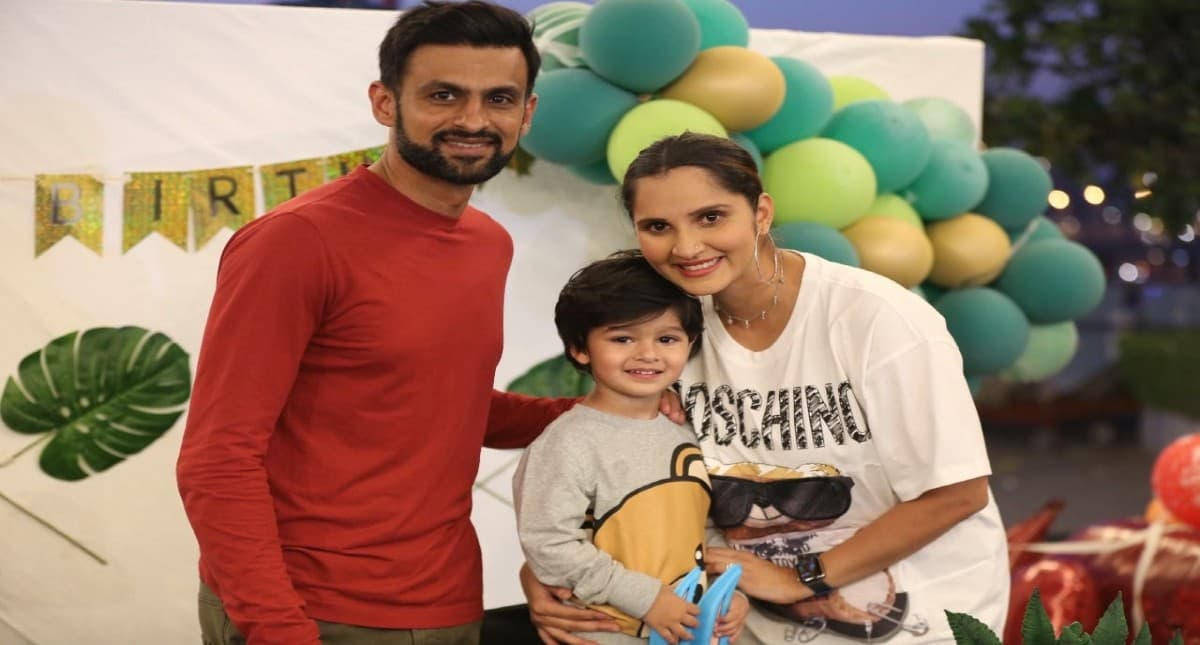 सानिया मिर्जा के बेटे इजहान की तबीयत खराब, शोएब मलिक बांग्लादेश दौरा छोड़कर दुबई रवाना