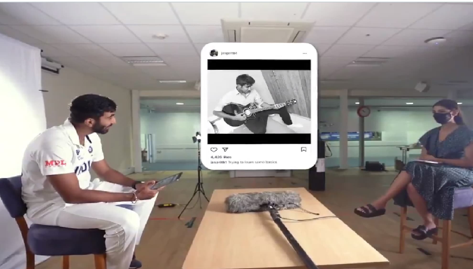 WTC Final से पहले पत्नी संजना ने बुमराह का लिया मजेदार इंटरव्यू, इंस्टा Photos पर तेज गेंदबाज का आया बेहतरीन जवाब