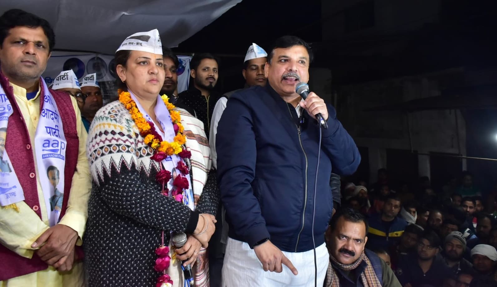 UP Election: AAP के संजय सिंह की जनता से अपील- BJP वाले वोट मांगने आएं तो झाडू से उतारें सत्ता का भूत