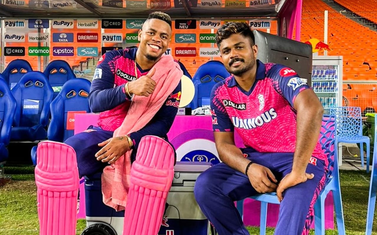 IPL 2023: ‘उसे आसान परिस्थिति में खेलना पसंद नहीं', शिमरोन हेटमायर की तारीफ में संजू सैमसन ने पढ़े कसीदे