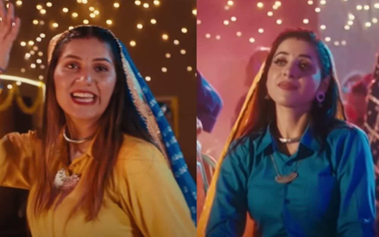 सपना चौधरी ने अपने पति की तारीफ की, तो माही गौड़ ने दिया ऐसा करारा जवाब, गाना 'बलम' मचा रहा धमाल, VIDEO