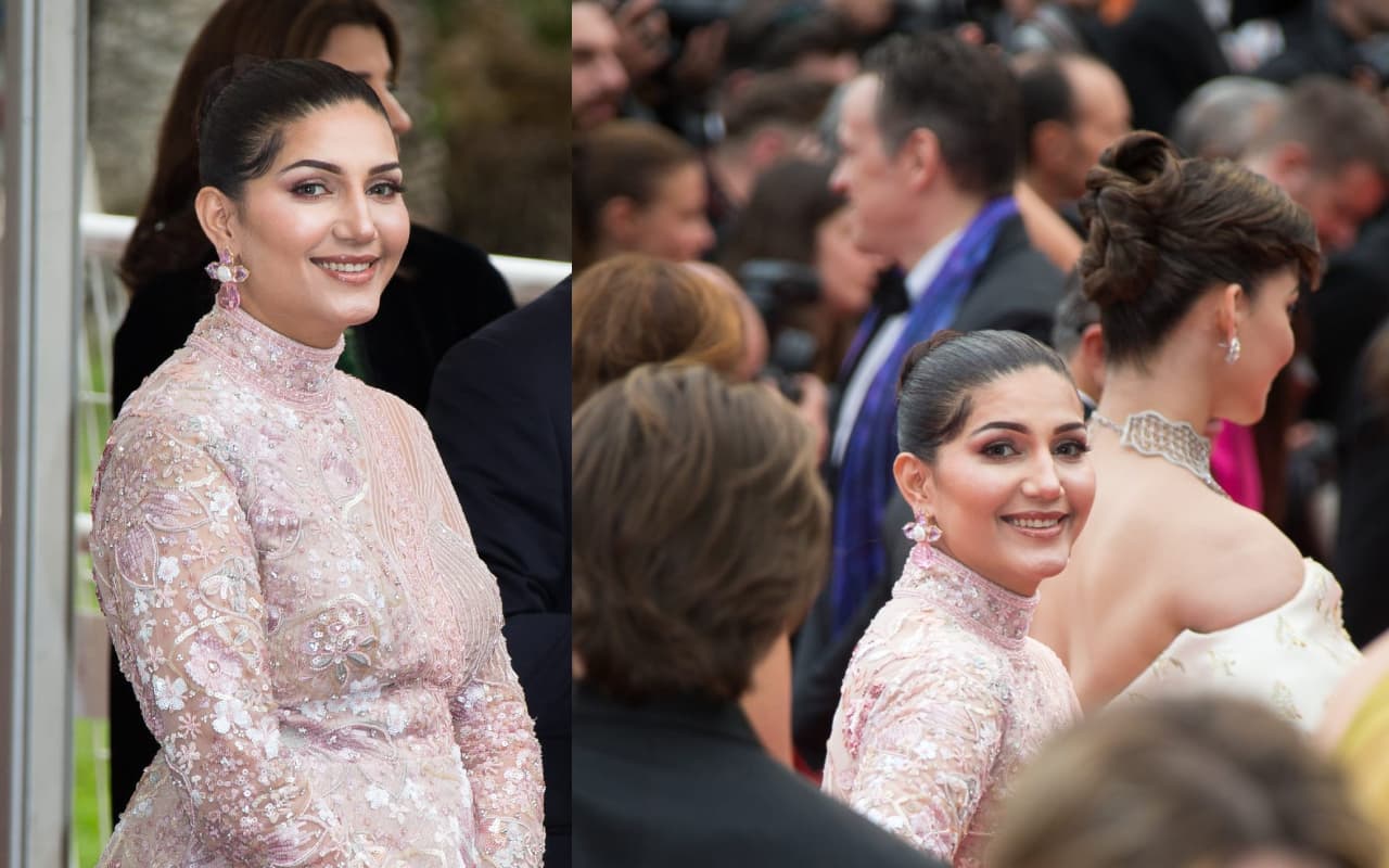 Cannes 2023: रेड कार्पेट पर सपना चौधरी का चला जादू, इस लुक में नजर आई हरियाणवी डांसर