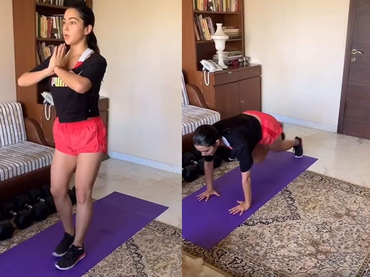 Lockdown के बीच सारा अली खान ने दिये FIT रहने के TIPS, देखें VIDEO
