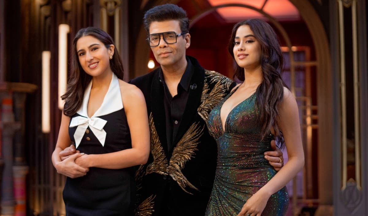 Koffee With Karan 7: जान्हवी और सारा अली खान की इस तरह हुई दोस्ती,करण के शो में एक्ट्रेसेस ने खोले कई राज
