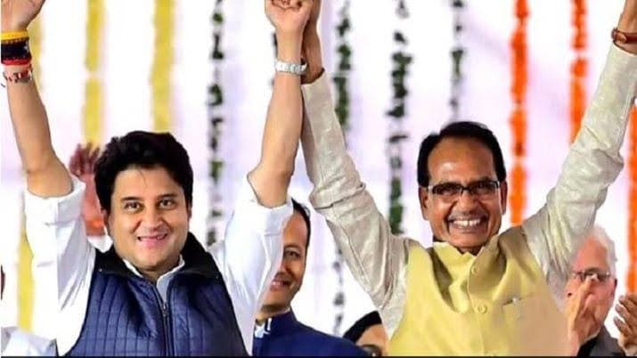 MP : शिवराज सरकार में बढ़ा ज्योतिरादित्य का कद, पांच मेंं से दो मंत्री सिंधिया कोटे से