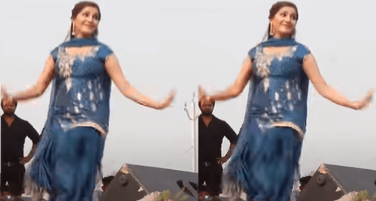 सपना चौधरी ने काले सूट में किया कमाल का डांस, VIDEO हुआ वायरल