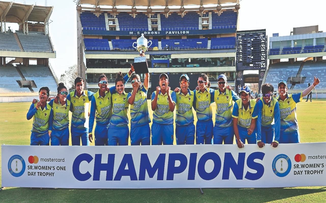 Senior Women's ODI Trophy: रेलवे ने 14वीं बार जीता खिताब, फाइनल में कर्नाटक को दी शिकस्त