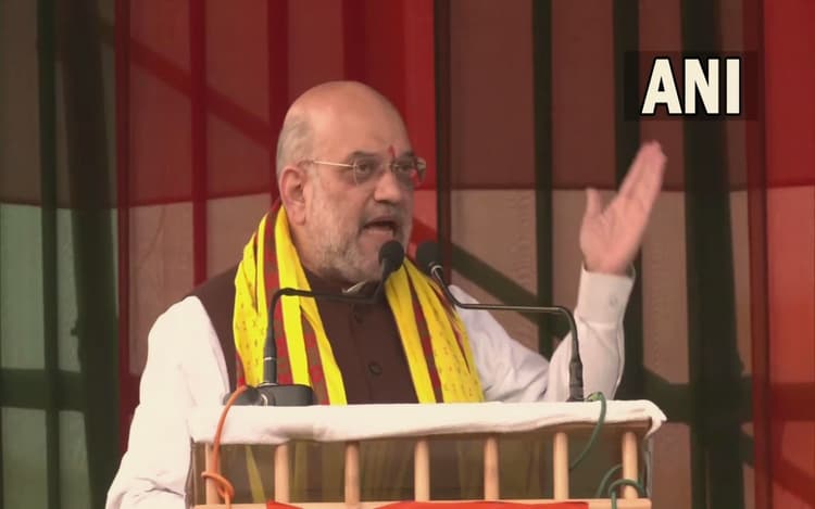 कांग्रेस पर भड़के अमित शाह, कहा- त्रिपुरा में वापस लाना चाहती है जंगल राज