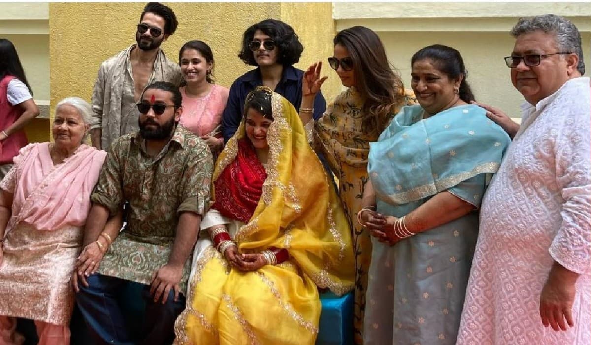 शाहिद कपूर की बहन सना की शादी आज, कलीरा सेरेमनी की तसवीरें सोशल मीडिया पर वायरल
