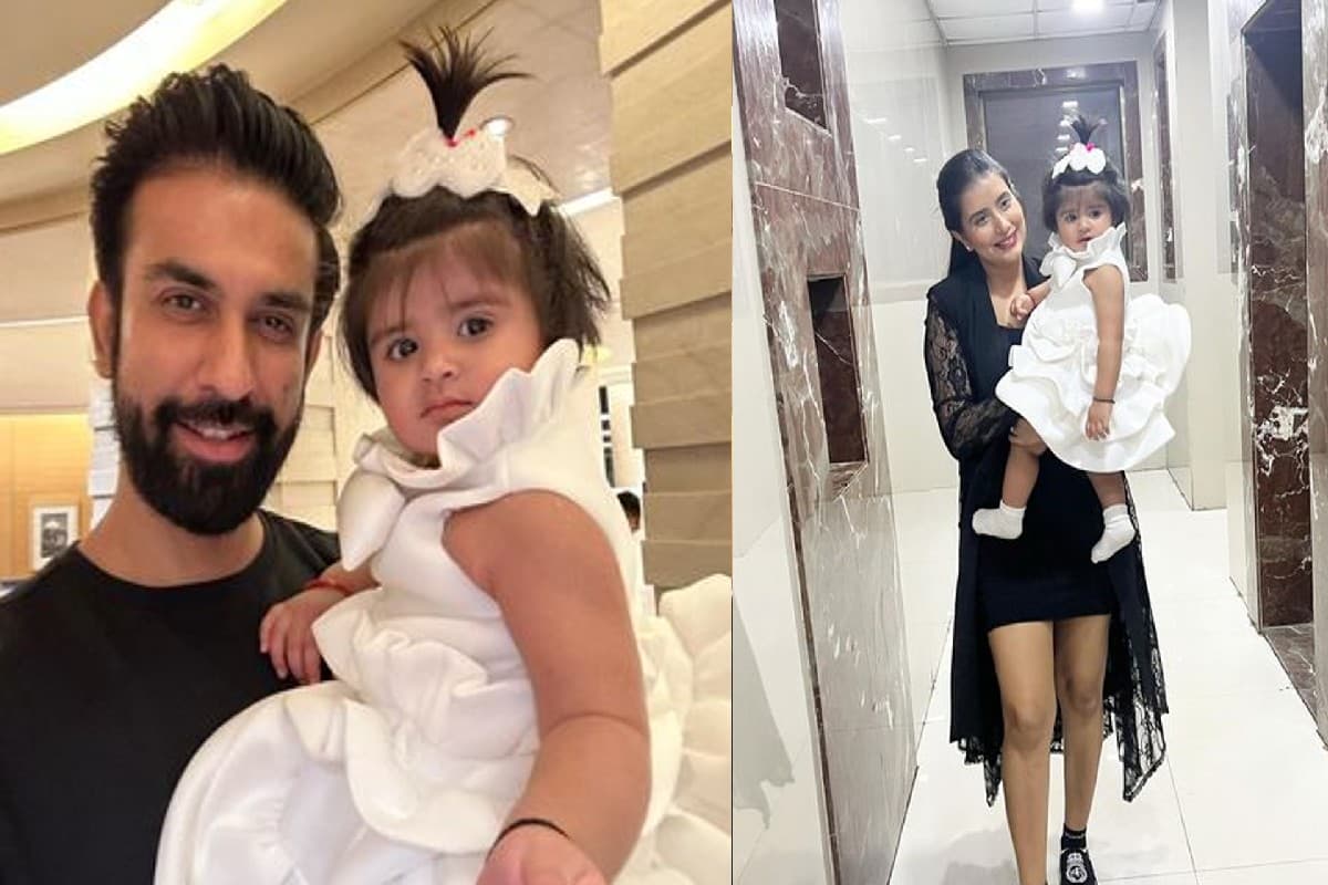 तलाक की खबरों के बीच चारु असोपा-राजीव सेन ने बेटी जियाना का पहला जन्मदिन साथ में किया सेलिब्रेट, PHOTOS