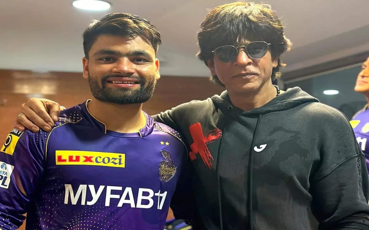 शाहरुख खान ने रिंकू सिंह को बताया 'बाप', सोशल मीडिया पर वायरल हुआ ट्वीट