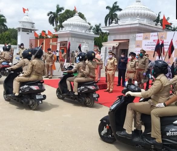 सीएम योगी ने 'शेरनी दस्ता' को दिखायी हरी झंडी, जानिये क्या काम करेगा ये दस्ता