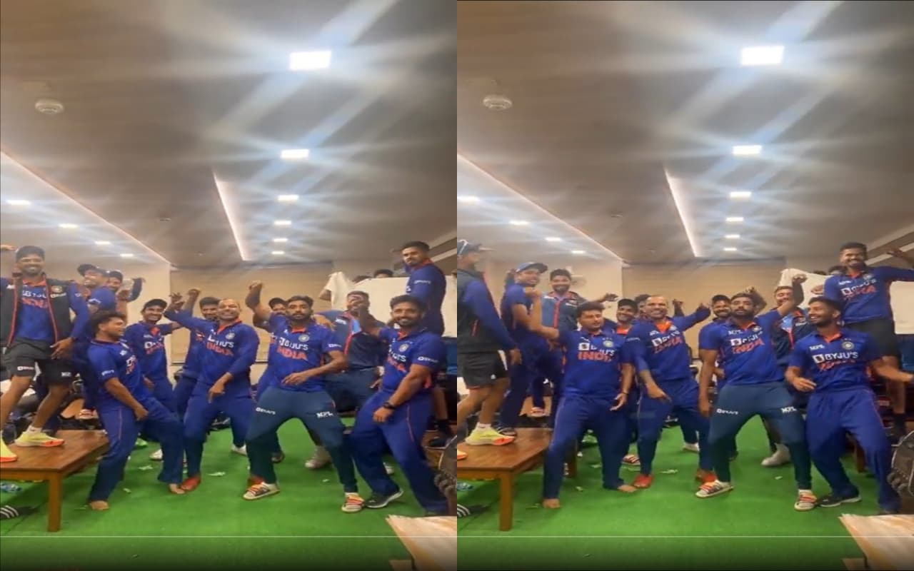 IND vs SA: सीरीज जीतने के बाद टीम इंडिया ने ऐसे मनाया जश्न, बॉलीवुड गाने पर जमकर किया डांस, देखें वीडियो