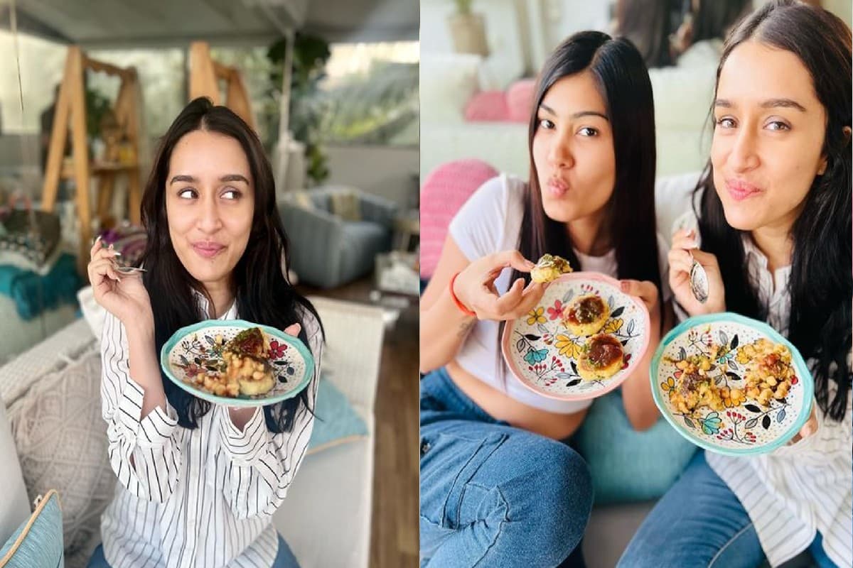 डायट छोड़ रगड़ा पैटीज एंजॉय करती दिखी Shraddha Kapoor, फैंस बोले- अकेले-अकेले मत खाओ…