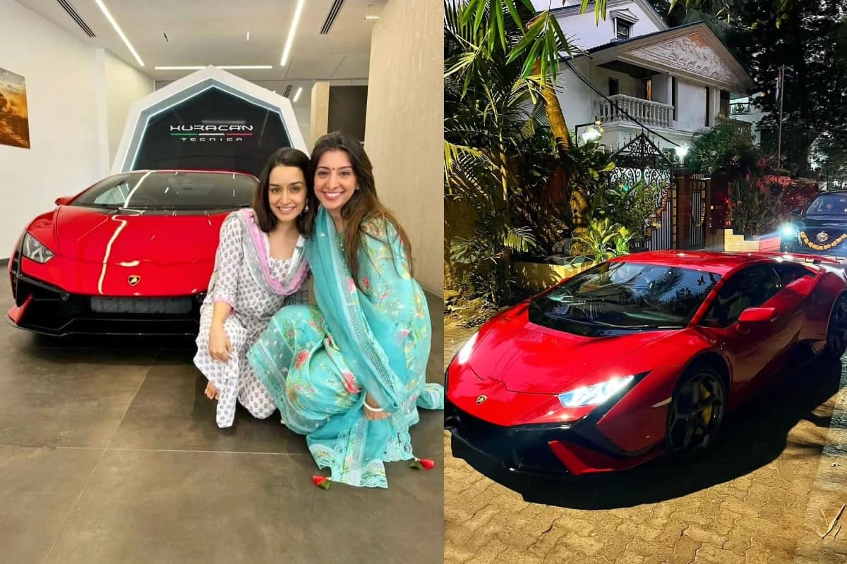 श्रद्धा कपूर ने खरीदी 4 Crore की लेम्बोर्गिनी, जानें उनकी कार कलेक्शन से लेकर नेटवर्थ के बारे में