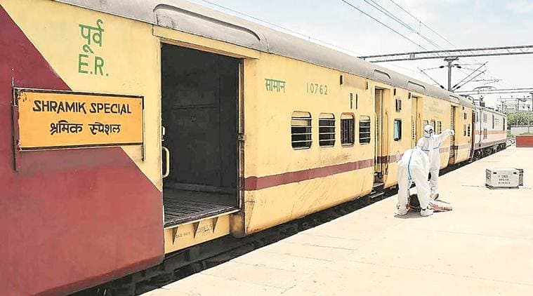 नौ लोकल श्रमिक स्पेशल ट्रेनें रद्द