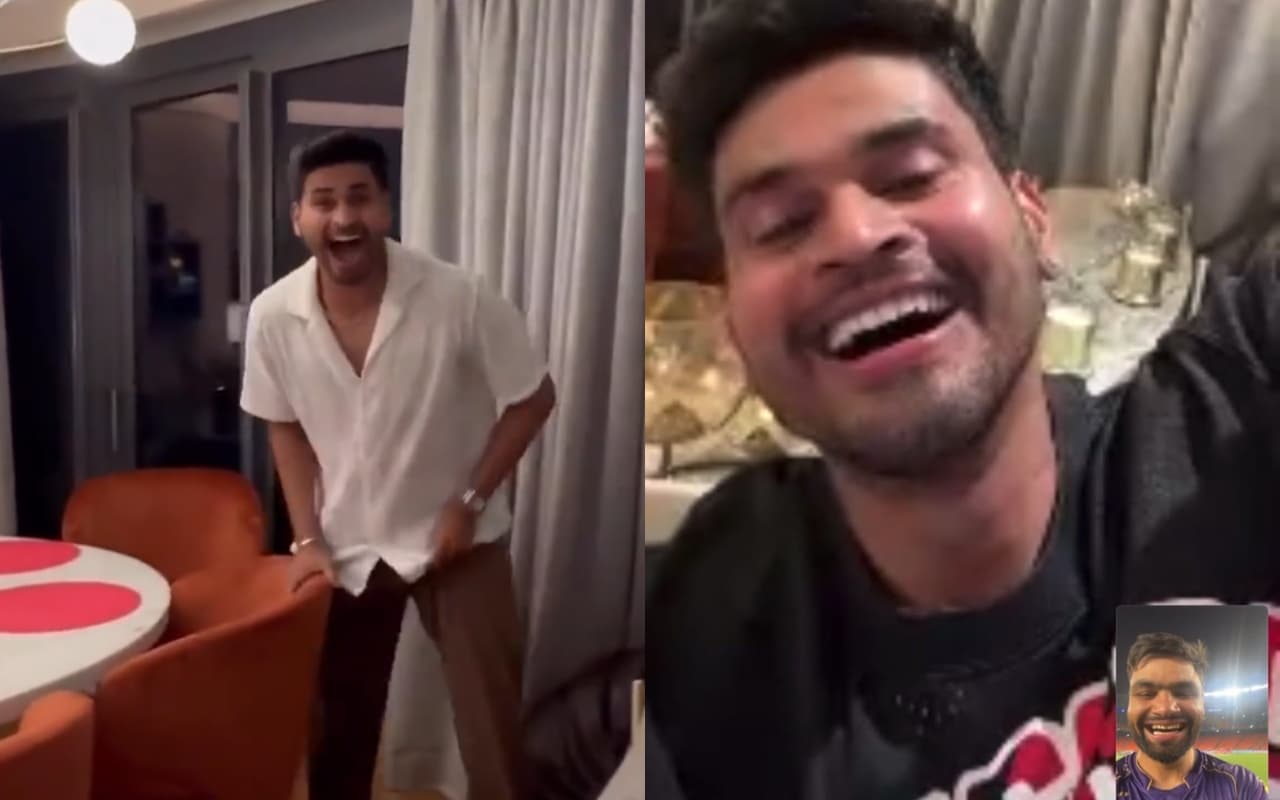 Watch: रिंकू सिंह के लगातार 5 छक्कों को देखकर खुशी से नाचने लगे श्रेयस अय्यर, मैच के बाद वीडियो कॉल पर की बात