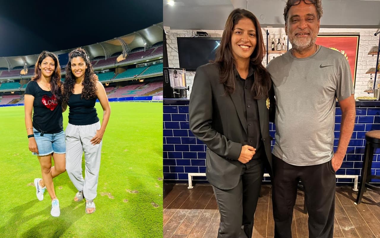 Exclusive: झारखंड की क्रिकेटर शुभलक्ष्मी शर्मा ने ‘घूमर’ में चलाया बल्ला, अभिषेक बच्चन को लेकर कही ये बात