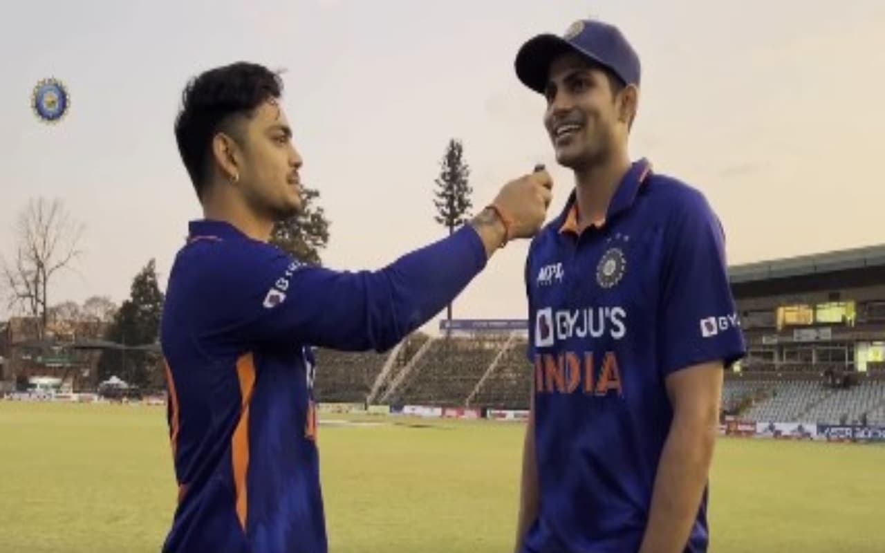 'आप अपना बल्ला अंपायर को क्यों दिखा रहे थे?' ईशान किशन के सवाल पर शुभमन गिल ने यूं दिया जबाव