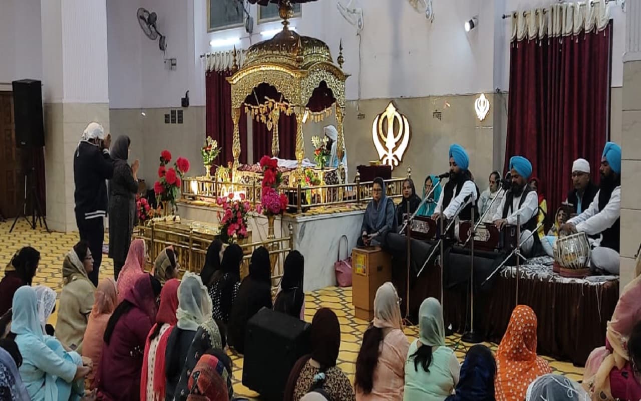 Jharkhand News: रांची के गुरुद्वारा साहिब में सजा शुक्राने का दीवान
